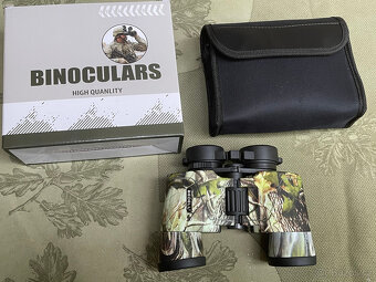 Dalekohled 8x40 včetně pouzdra, čista optika, nový. - 10