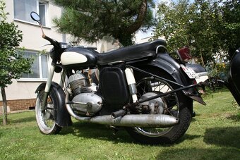 Jawa 350 + sidecar + vozík PAV - 10