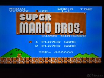 Prodám jedinečnou herní retro konzoli, HD monitor 9” - 10