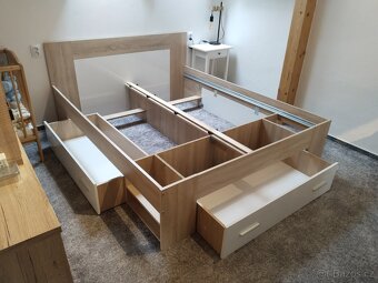 Postel 200x160 s úložným prostorem - 10