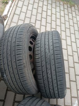 Letní pneu 205/55/R16 zánovní pneu 5x112 - 10