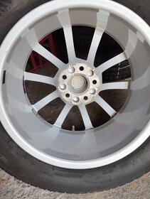 Prodám Alu disky Audi 17" s pneu Bridgestone - 10