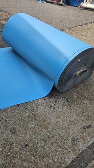 Folie modrá - nová nepoužitá - pevná odolná - 10
