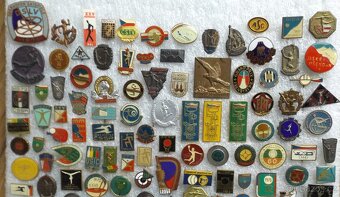 odznaky - převážně sport - 10