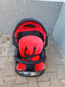 Kočárek autosedačka sportovni korba trojkombinace Alpiron - 10