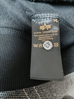 Mikina Alpha Industries.vel  M - 10