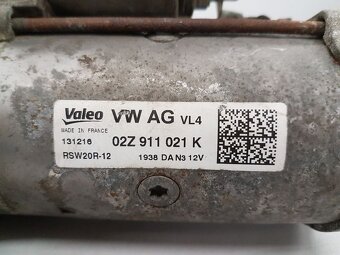 Startér 1,6 TDi 5-ti kvalt Škoda Octavia III 02Z911021K - 10
