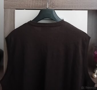 Enzo Lorenzo pánská úpletová vesta vel. L/XL vlna nová - 10