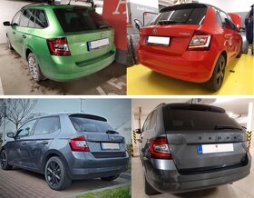 zadní LED světla FABIA III. - montáž / prodej, NOVÉ - 10