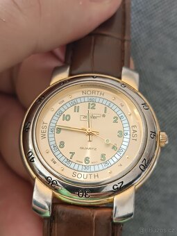 Luxusní pánské hodinky Philip Zepter Quartz _ NOVÁ BATERIE👍 - 10