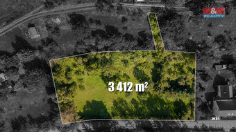 Prodej pozemku k bydlení, 3412 m², Žandov - Radeč - 10