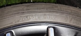 Alu sada kol Mazda 215/50 R18 letní top stav - 10