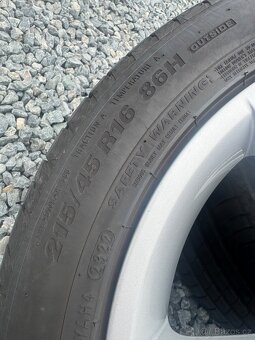 Alu letní sada Škoda 5x100 215/45 r16 - 10