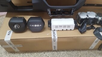 Airbagová sada Škoda fabia 4 s originální deskou - 10