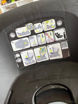 Autosedačka vajíčko Britax Romer šedá premium line +základna - 10