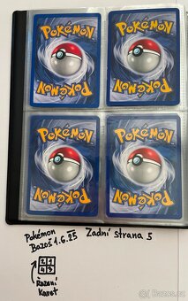 Kusové Pokémon VINTAGE karty (KARTY STARÉ PŘES 25LET)(1) - 10