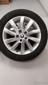 Alu kola 5x112 r17 originál Škoda Superb III Stratos - 10