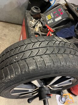 17” 5x120 zimní sada kola na Transporter - 10