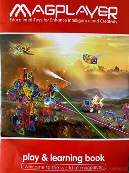 Magnetická stavebnice Magplayer - 10