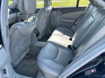 Mercedes-Benz Třídy S, S320 W220 benzín plně pojízdné - 10