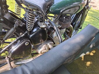BSA m20 r.v. 1937 sidecar, s TP a SPZ - 10