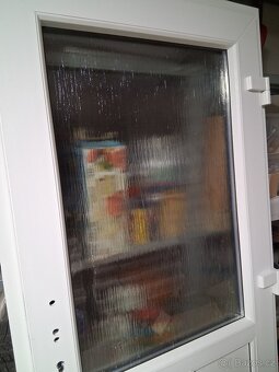 Nove plastove dvere 995x2000 antracit/ bila - 10