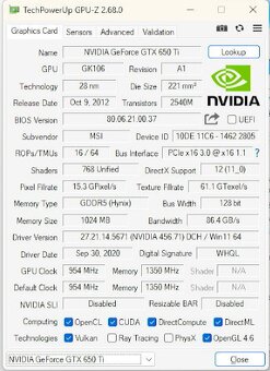Herní PC Intel i5 , 12GB RAM, 240GB SSD, Nvidia GTX 650 Ti - 10
