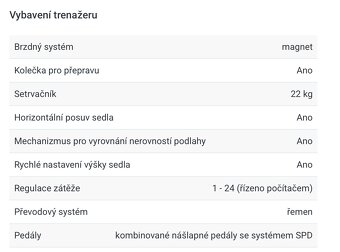 Cyklotrenažér Toorx SRX Evolve 2024 - 10