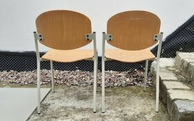3 ks židle (školní/studentské/jídelní) dospělá vel. - 10