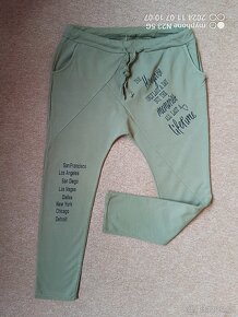 Harémky - nasrávačky - baggy "khaki" - 10