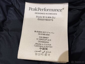 Dámská péřová bund Peak Performance Ilma XL - 10