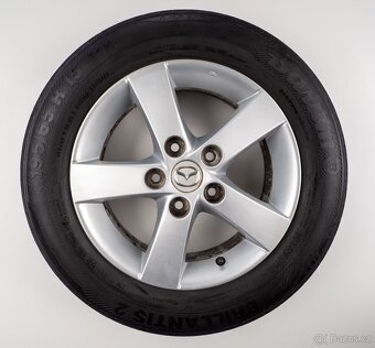 Mazda Mazda 3 - Originání 15" alu kola - Letní pneu - 10