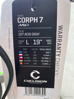 Nové horské kolo Cyclision Corph 7 velikost L - SLEVA - 10