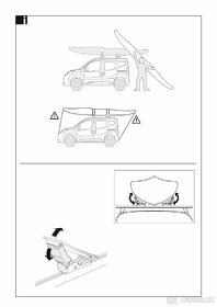 NOVÝ střešní držák / nosič lodí na auto - 10