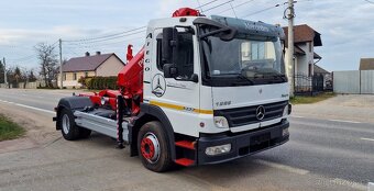 MERCEDES-BENZ ATEGO 1222 hákový nosič + hydr. ruka - 10