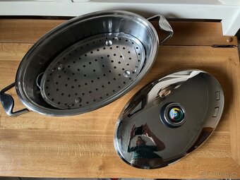 Zepter pánve,Wok,kastrol, tlaková poklice, hrnec 9l, 5l, 4l - 10