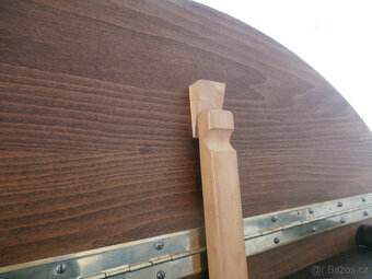 Stůl kulatý RETRO skládací za 500 kč - 10