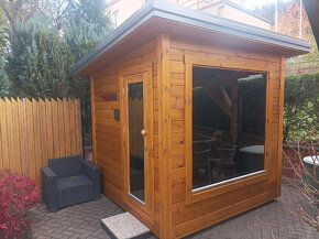 Sauna Marivox, venkovní finská sauna, barelová sauna - 10