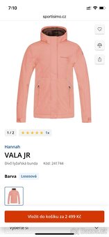 Zimní bunda Hannah - NOVÁ - 10