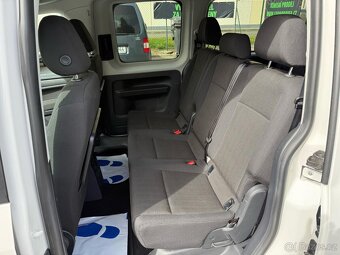 ► VW CADDY MAXI 2,0 TDI - 75 KW, 7 MÍST, AUTOM. PARKOVÁNÍ ◄ - 10