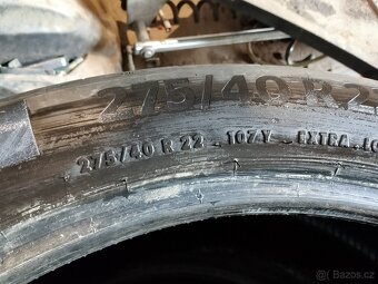 275/40/22+315/35/22 Continental - letní pneu 4ks RunFlat - 10