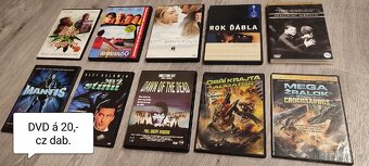BLU-RAY a DVD filmy různých žánrů - 10