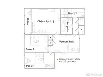 Prodej bytu 4+kk, 100 m2, Praha - Strašnice, ulice Dětská - 10