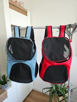 Nový přepravní batoh na psy nebo kočky, velikost L - 10