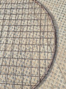 Kovový kryt na příkrmiště/ víko na příkrmiště - 10