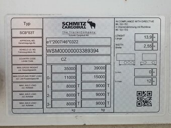 Schmitz CARGOBULL SCB S3T, LOW DECK, ZVEDACÍ NÁPRAVA, NÁPRA - 10