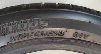 Letní pneumatiky 3x GoodYear + 1x Bridgestone 225/14/18 91Y - 10