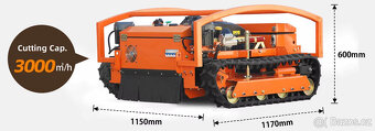 RC ovladaná mulčovací sekačka SKK 80, Hybrid - 10