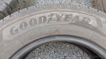4ks letních pneu Goodyear 225/65/16C, dot24/22,6mm - 10