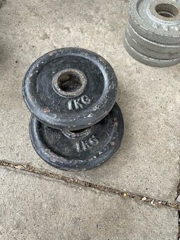 Činky a závaží 150kg - 10